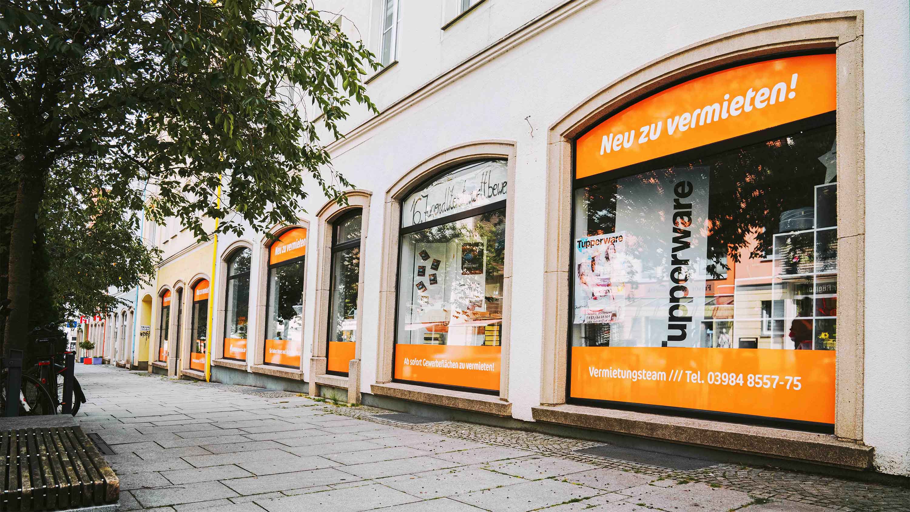 Freies Ladengeschäft in der Friedrichstraße