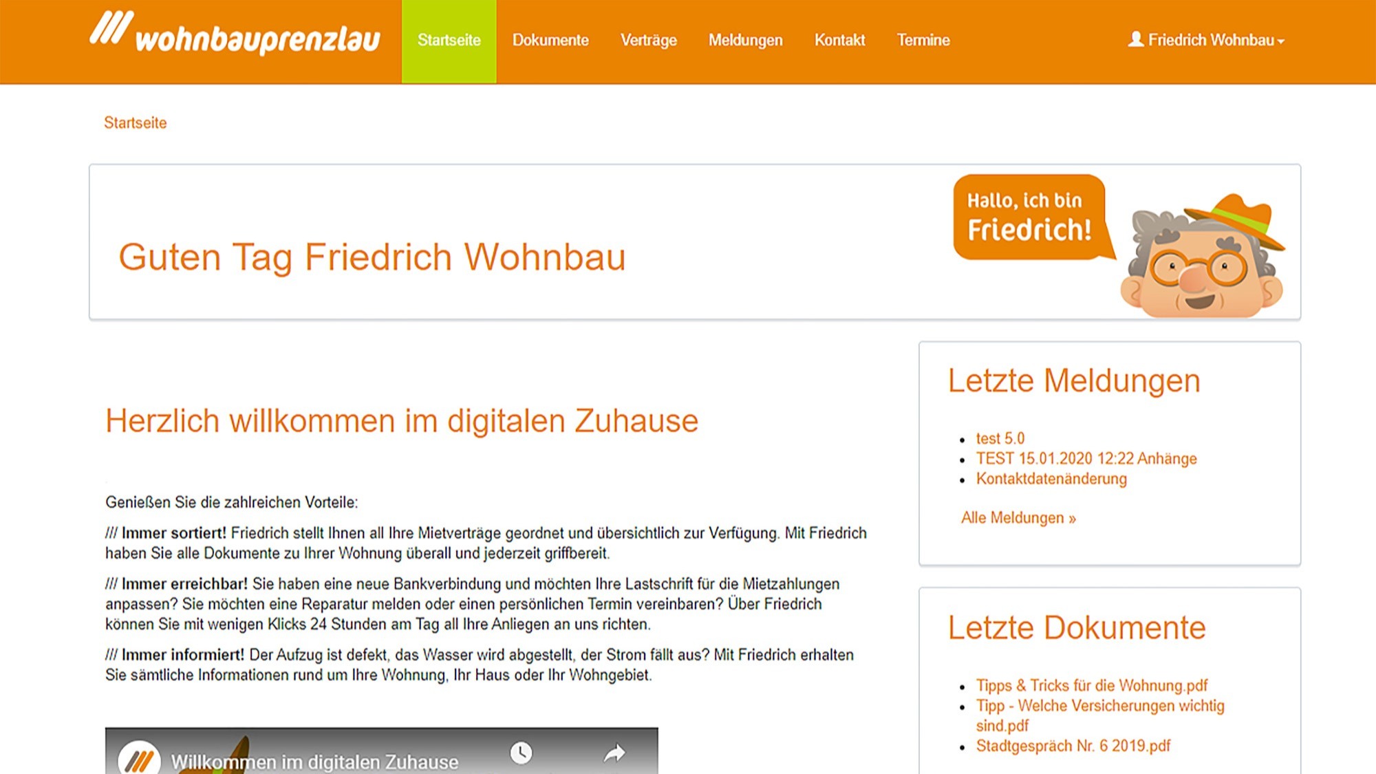 Onlineservice Friedrich