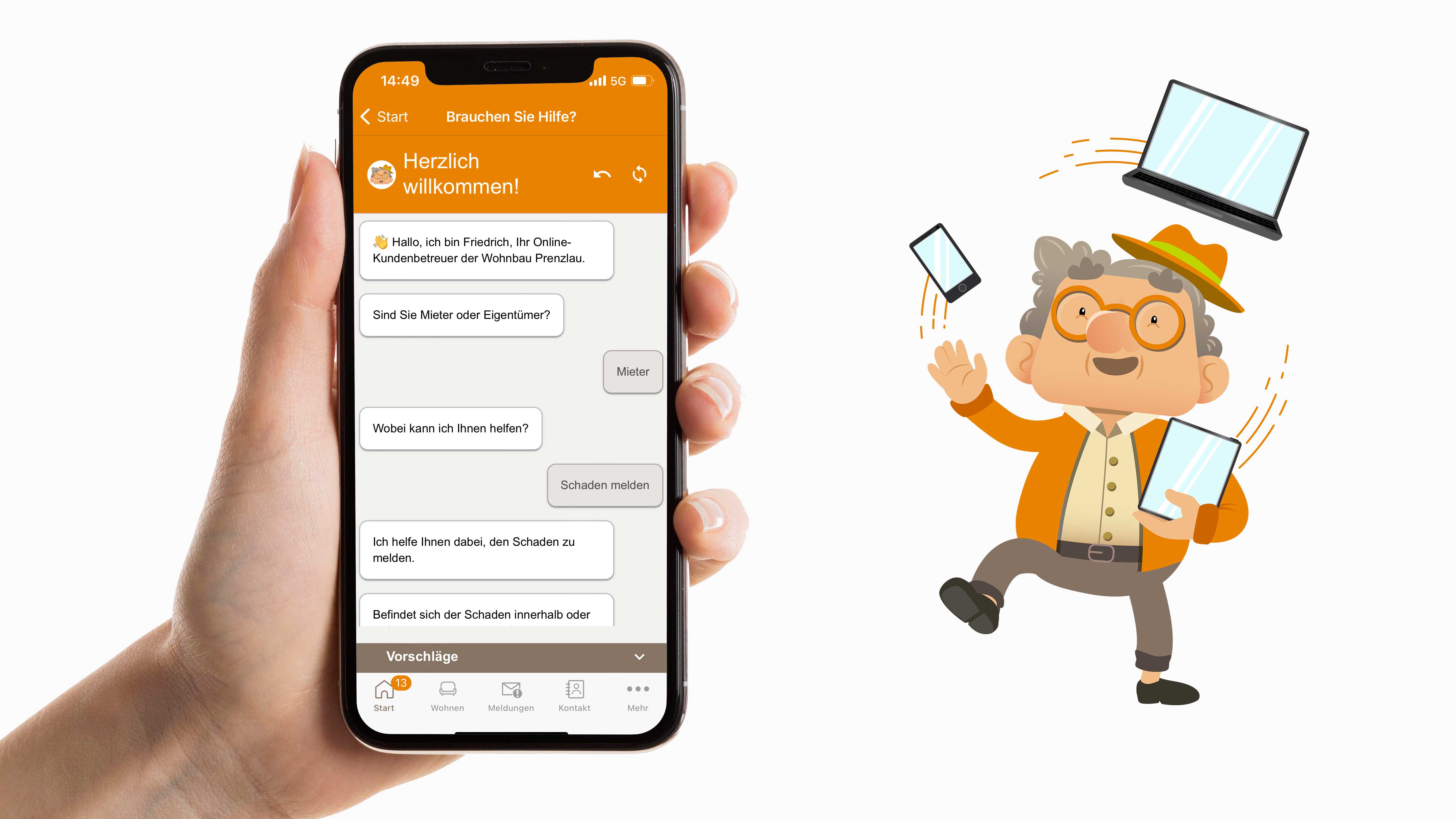Chatbot Friedrich